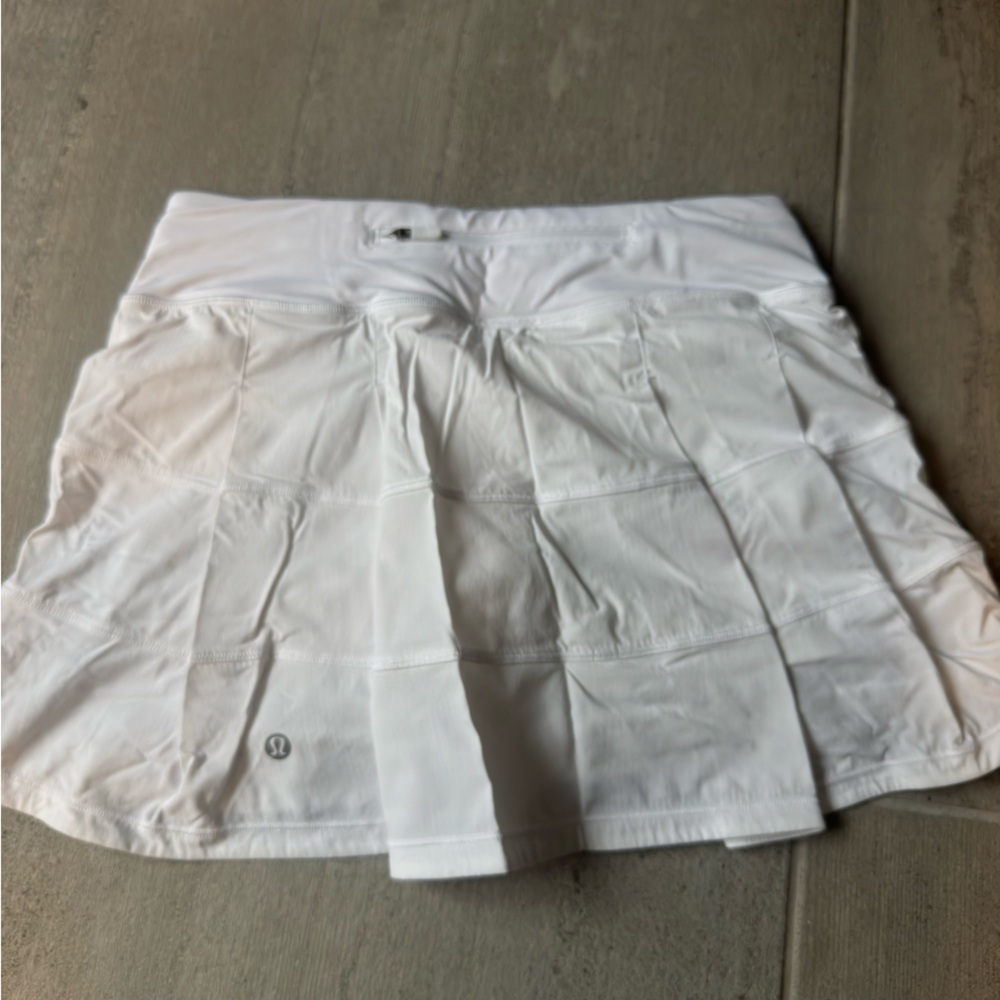 Lululemon White pace rival skirt with Alabama A - Picture 2 of 3